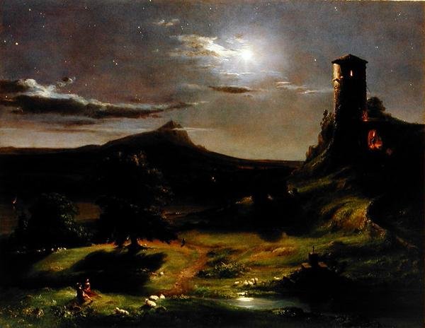 Landscape (Moonlight), c.1833-34