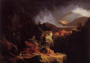 Landscape Scene from 'The Last of the Mohicans'