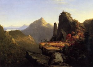 Landscape Scene from 'The Last of the Mohicans'