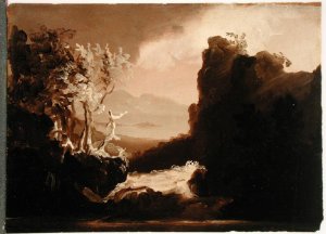 Romantic Landscape (Last of the Mohicans), 1827